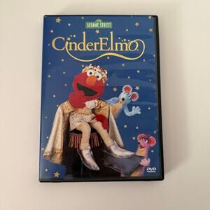 CinderElmo DVD Sesame Street Family Kids Movie Elmo Fairy Tale